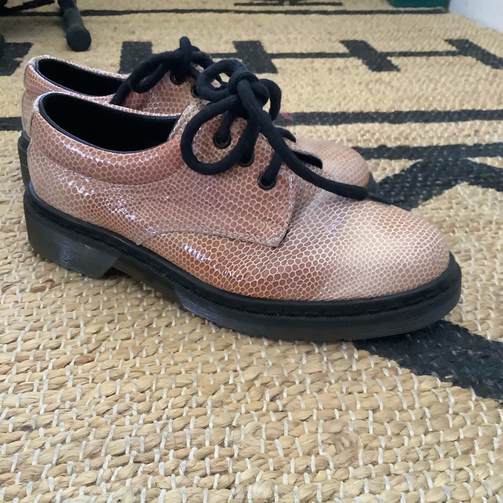 Top Shop snake skin oxfords